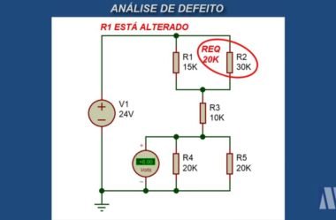 Curso de Análise de Circuitos – aula 2 – Divisor de tensão série paralelo